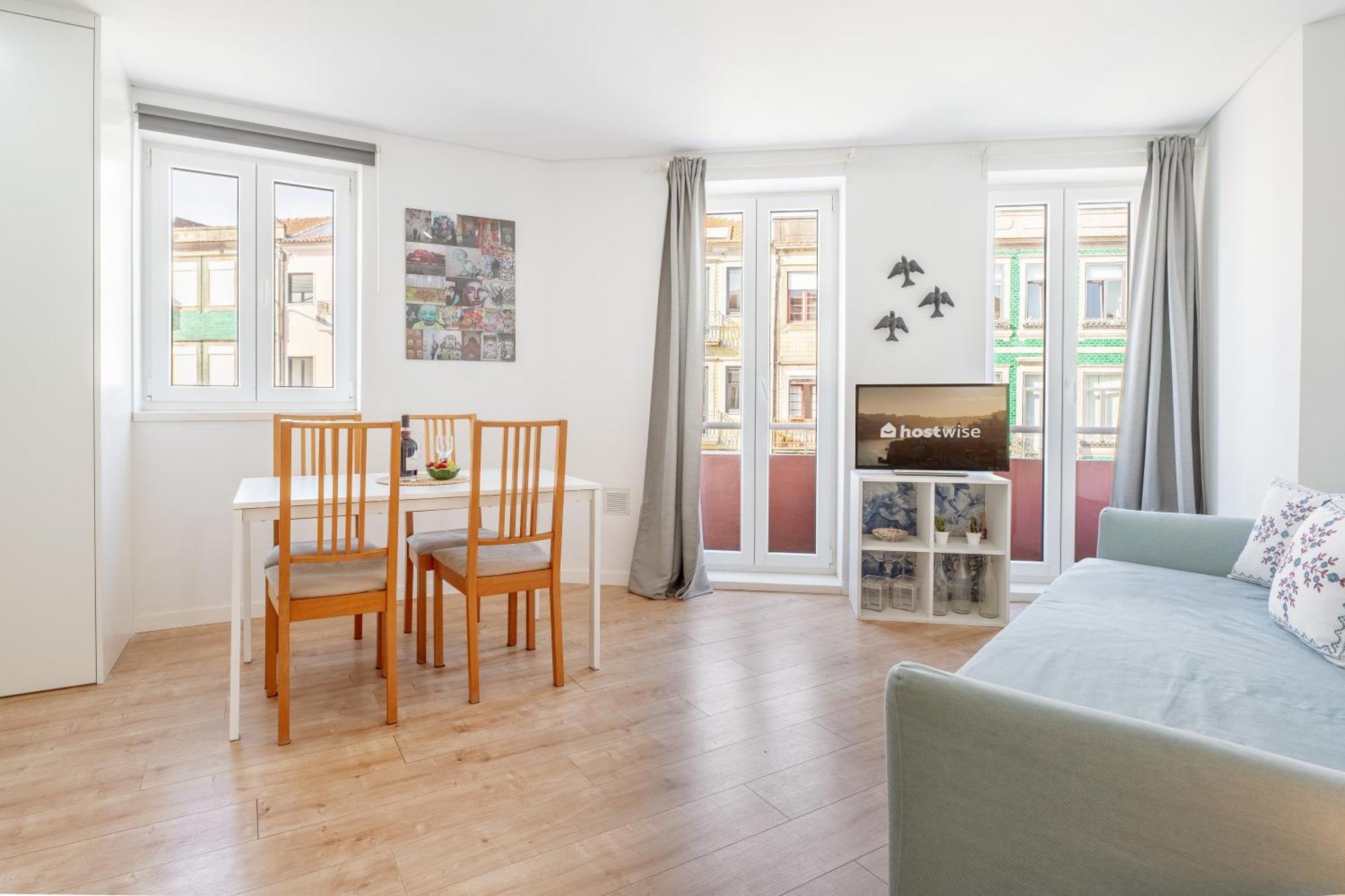 Host Wise - Flat W Free Private Parking - Bright & Cozy Apartment Porto Exterior photo